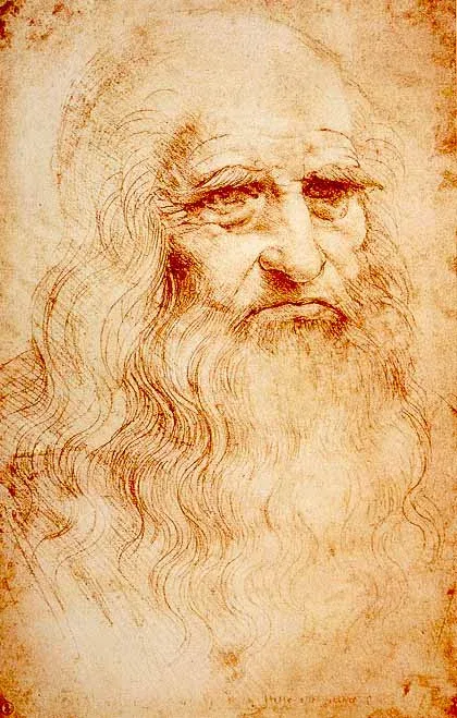 Leonardo da Vinci, autoportret